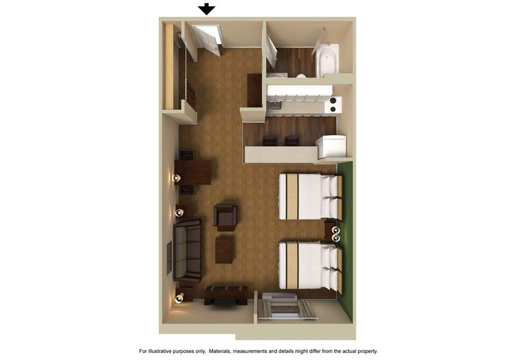 Extended Stay America Select Suites - Des Moines - West Des Moines Clive Pokój zdjęcie
